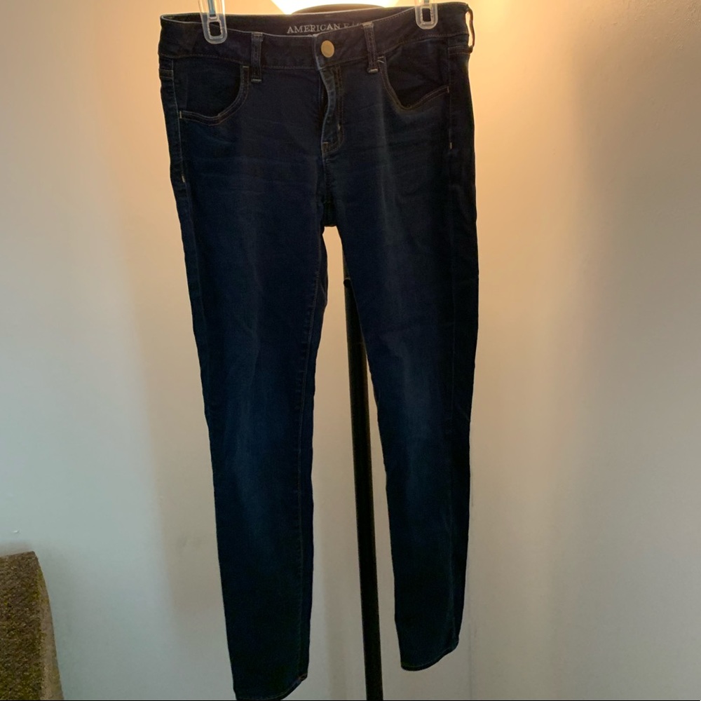AE super stretch jeggings size 10 long